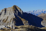73 Impervio Pegherolo, sullo sfondo Badile e Cengalo